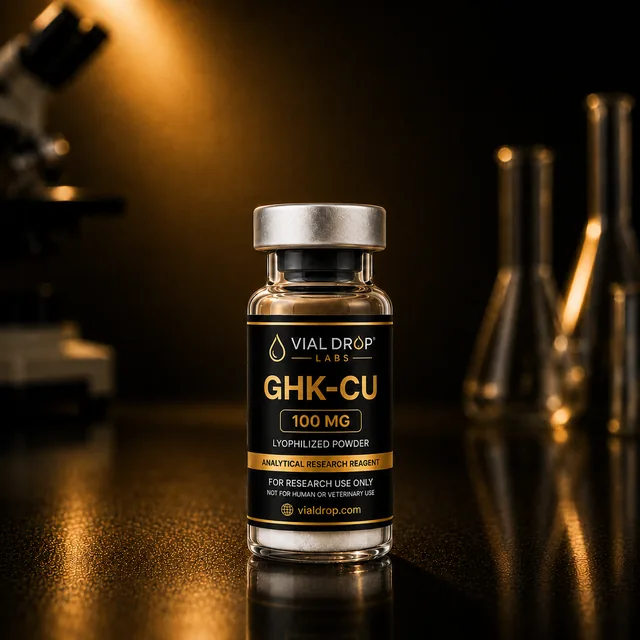 GHK-Cu 100 mg — official Vial Drop Labs product image